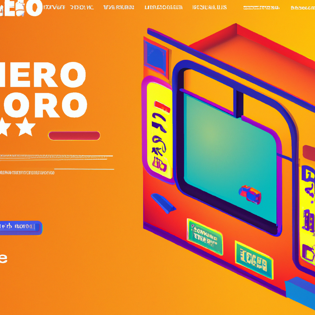 ArcadeForge hero artwork: stylized arcade cabinet and pixel elements